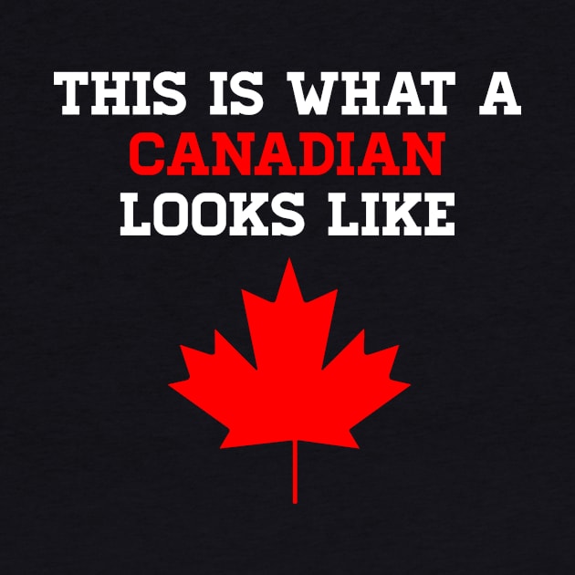 This is What a Canadian Looks Like by WordWind